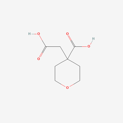 4-(Carboxymethyl)tetrahydro-2H-pyran-4-carboxylic acid