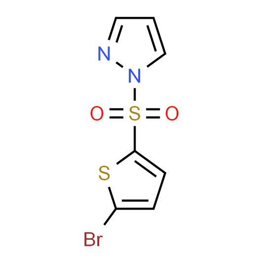 1-((5-Bromothiophen-2-yl)sulfonyl)-1H-pyrazole