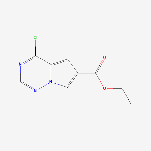Ethyl 4-chloropyrrolo[2,1-f][1,2,4]triazine-6-carboxylate