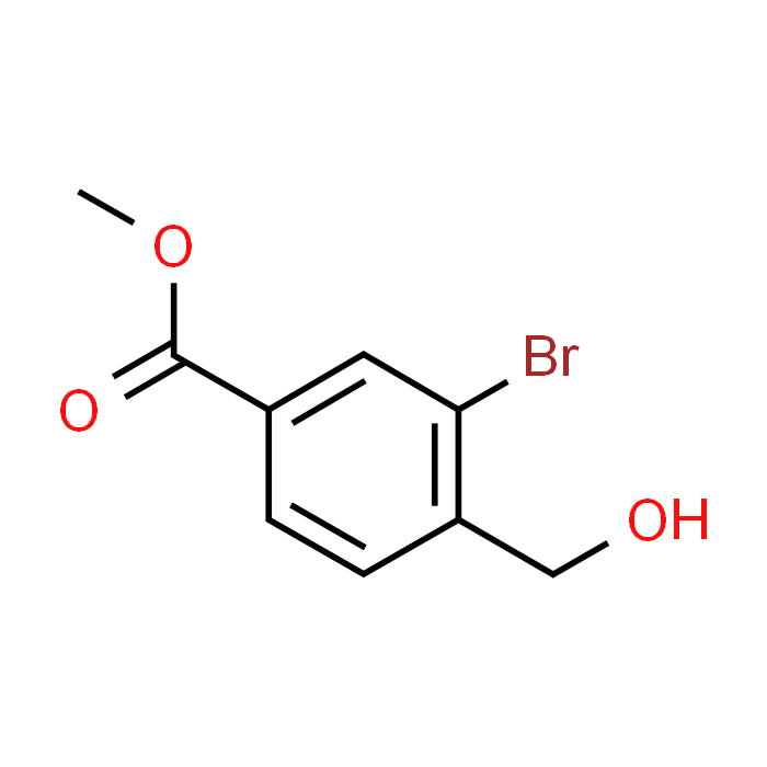 Methyl 3-bromo-4-(hydroxymethyl)benzoate