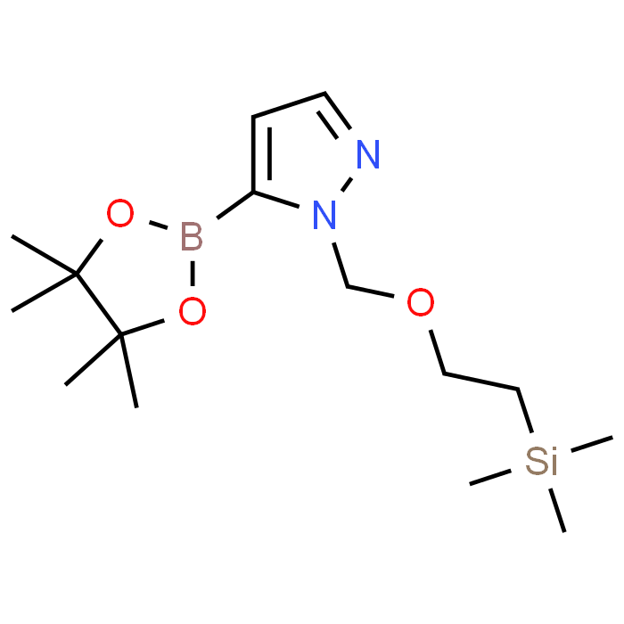 5-(4,4,5,5-Tetramethyl-1,3,2-dioxaborolan-2-yl)-1-((2-(trimethylsilyl)ethoxy)methyl)-1H-pyrazole