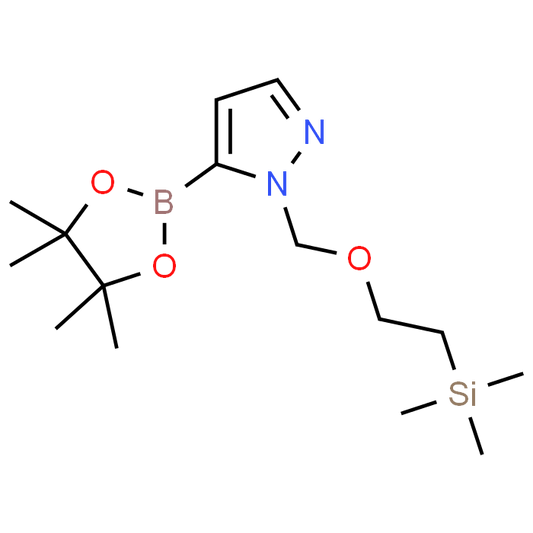 5-(4,4,5,5-Tetramethyl-1,3,2-dioxaborolan-2-yl)-1-((2-(trimethylsilyl)ethoxy)methyl)-1H-pyrazole