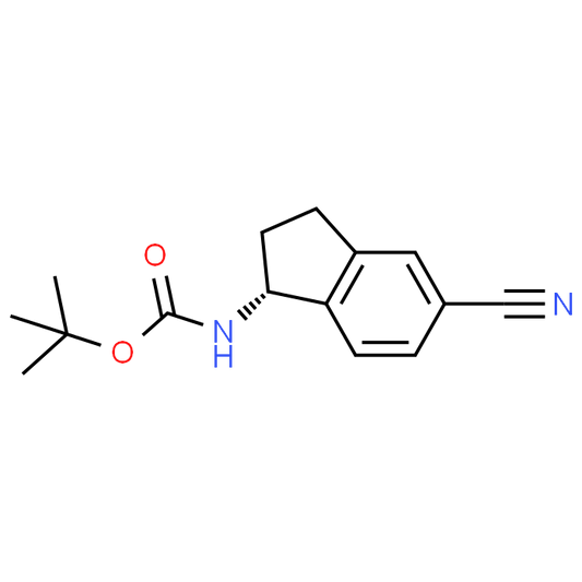 (R)-tert-Butyl (5-cyano-2,3-dihydro-1H-inden-1-yl)carbamate