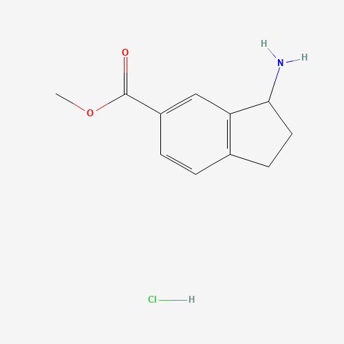 Methyl 3-amino-2,3-dihydro-1H-indene-5-carboxylate hydrochloride