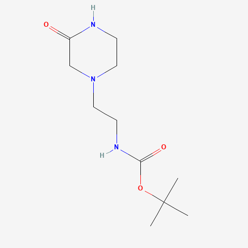 tert-Butyl (2-(3-oxopiperazin-1-yl)ethyl)carbamate