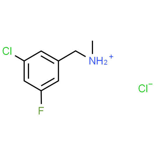 1-(3-Chloro-5-fluorophenyl)-N-methylmethanamine hydrochloride