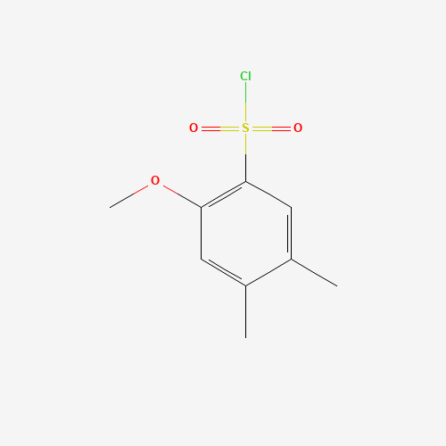 2-Methoxy-4,5-dimethylbenzene-1-sulfonyl chloride