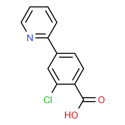 2-Chloro-4-(pyridin-2-yl)benzoic acid