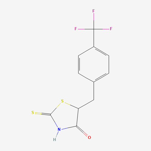 2-Thioxo-5-(4-(trifluoromethyl)benzyl)thiazolidin-4-one