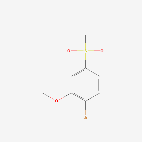 1-Bromo-2-methoxy-4-(methylsulfonyl)benzene