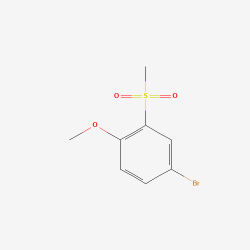 4-Bromo-1-methoxy-2-(methylsulfonyl)benzene