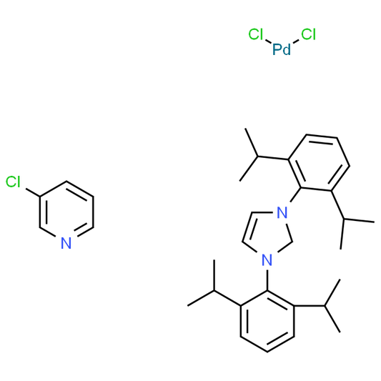 [1,3-Bis(2,6-Diisopropylphenyl)imidazol-2-ylidene](3-chloropyridyl)palladium(II) dichloride