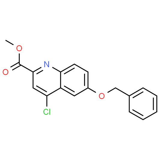 Methyl 6-(benzyloxy)-4-chloroquinoline-2-carboxylate