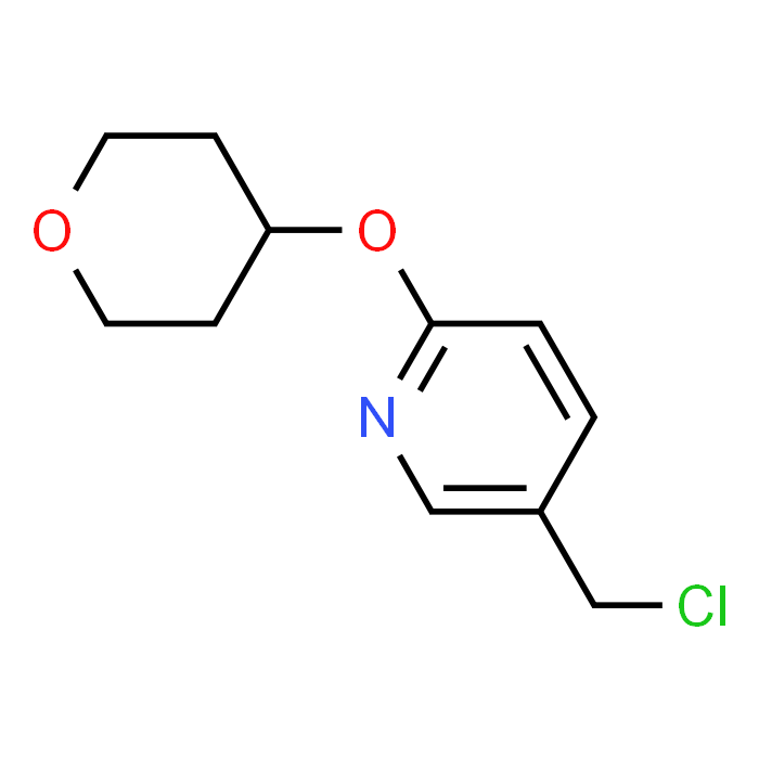 5-(Chloromethyl)-2-((tetrahydro-2H-pyran-4-yl)oxy)pyridine