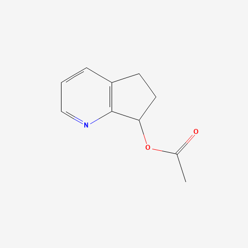 6,7-Dihydro-5H-cyclopenta[b]pyridin-7-yl acetate