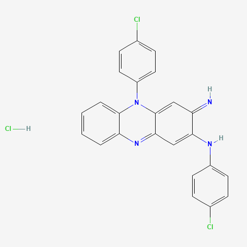 N,5-Bis(4-chlorophenyl)-3-imino-3,5-dihydrophenazin-2-amine hydrochloride