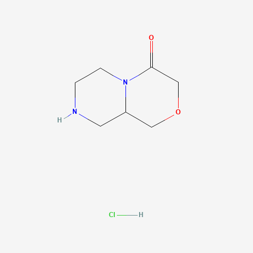 Hexahydropyrazino[2,1-c][1,4]oxazin-4(3H)-one hydrochloride
