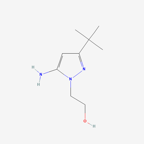 2-(5-Amino-3-tert-butyl-1H-pyrazol-1-yl)ethan-1-ol