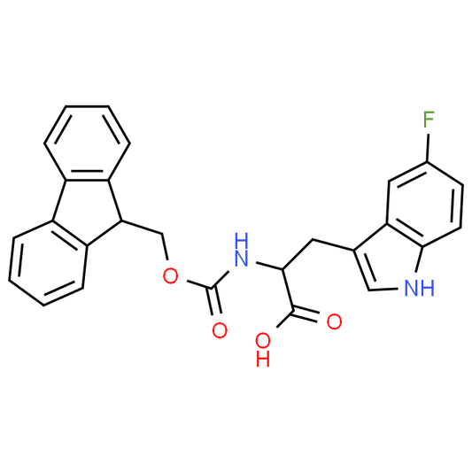 (S)-2-((((9H-Fluoren-9-yl)methoxy)carbonyl)amino)-3-(5-fluoro-1H-indol-3-yl)propanoic acid