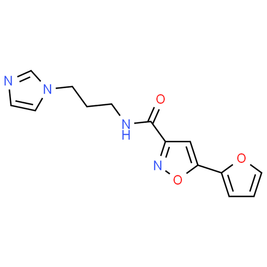 N-(3-(1H-Imidazol-1-yl)propyl)-5-(furan-2-yl)isoxazole-3-carboxamide