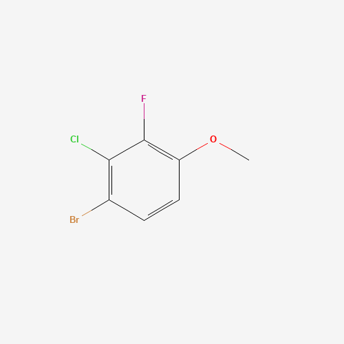 1-Bromo-2-chloro-3-fluoro-4-methoxybenzene