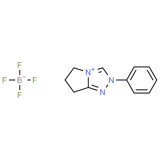 2-Phenyl-6,7-dihydro-5H-pyrrolo[2,1-c][1,2,4]triazol-2-ium tetrafluoroborate