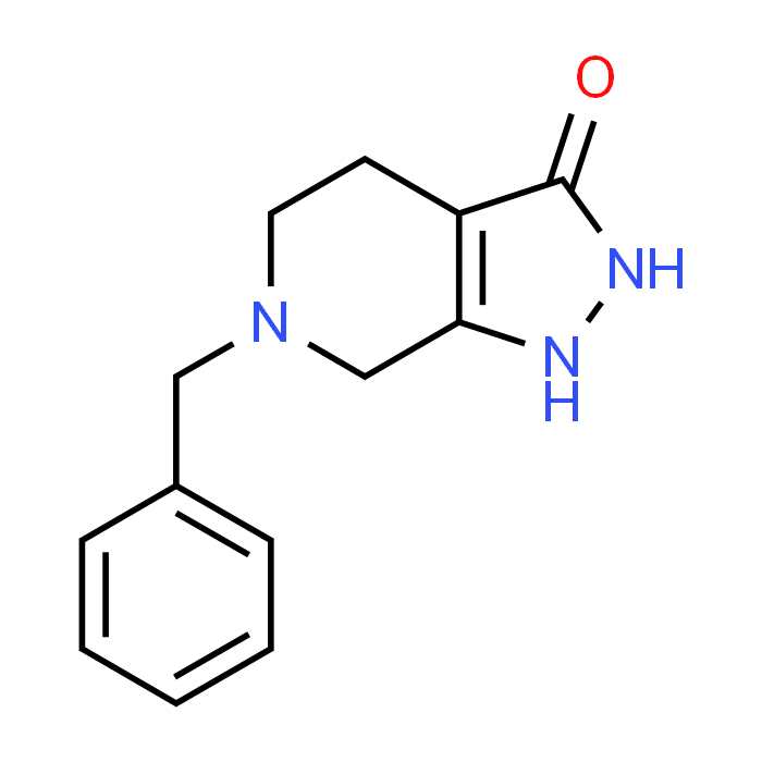 6-Benzyl-4,5,6,7-tetrahydro-1H-pyrazolo[3,4-c]pyridin-3(2H)-one