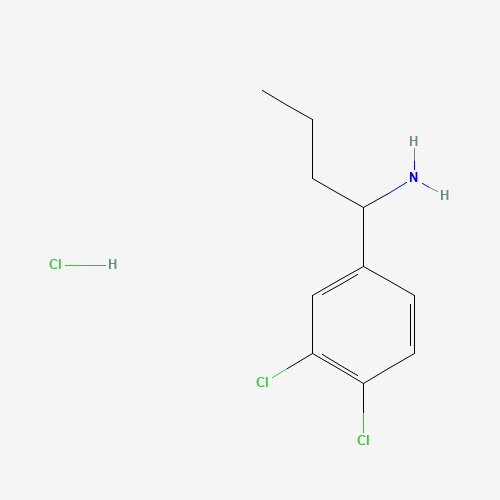 1-(3,4-Dichlorophenyl)butan-1-amine hydrochloride