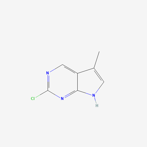 2-Chloro-5-methyl-7H-pyrrolo[2,3-d]pyrimidine