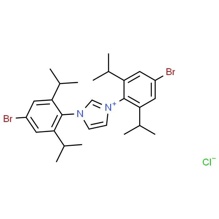 1,3-Bis(4-bromo-2,6-diisopropylphenyl)-1H-imidazol-3-ium chloride