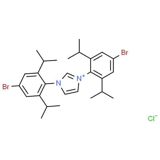 1,3-Bis(4-bromo-2,6-diisopropylphenyl)-1H-imidazol-3-ium chloride