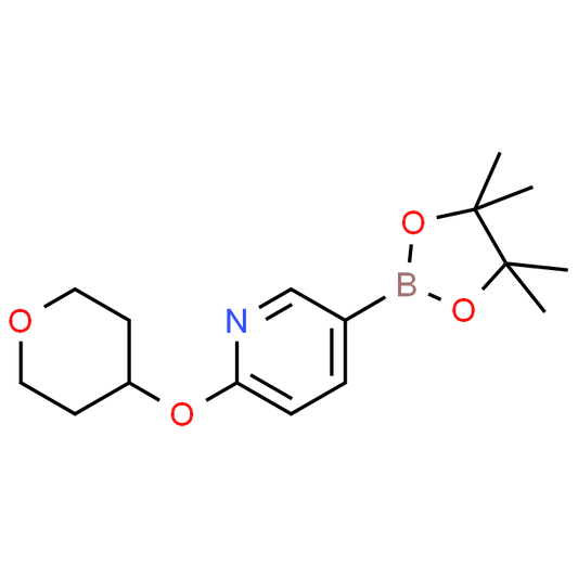 2-(Tetrahydropyran-4-yloxy)-5-(4,4,5,5-tetramethyl-[1,3,2]dioxaborolan-2-yl)pyridine