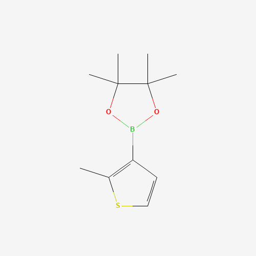 4,4,5,5-Tetramethyl-2-(2-methylthiophen-3-yl)-1,3,2-dioxaborolane