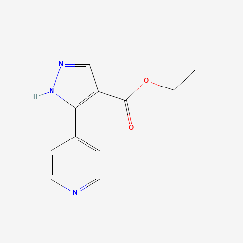 Ethyl 5-(pyridin-4-yl)-1H-pyrazole-4-carboxylate