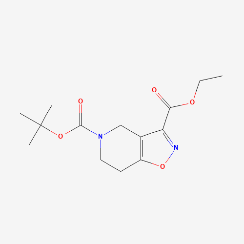 5-tert-Butyl 3-ethyl 6,7-dihydroisoxazolo[4,5-c]pyridine-3,5(4H)-dicarboxylate