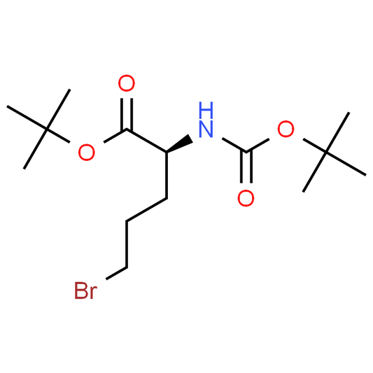 (S)-tert-Butyl 5-bromo-2-((tert-butoxycarbonyl)amino)pentanoate