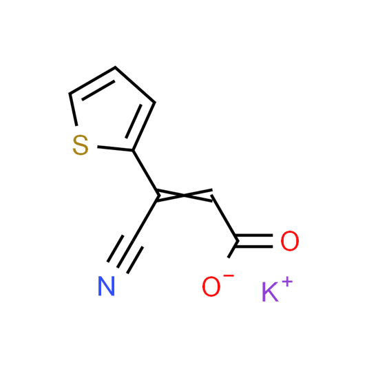 Potassium (Z)-3-cyano-3-(thiophen-2-yl)acrylate