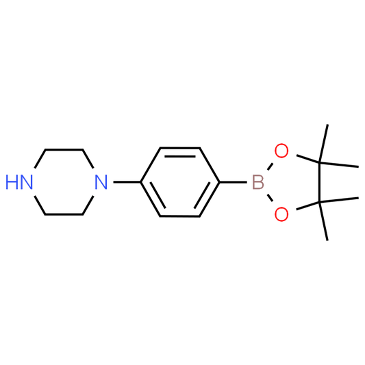 1-(4-(4,4,5,5-Tetramethyl-1,3,2-dioxaborolan-2-yl)phenyl)piperazine