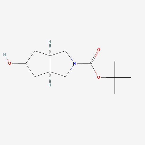 (3aα,5β,6aα)-tert-Butyl 5-hydroxyhexahydrocyclopenta[c]pyrrole-2(1H)-carboxylate