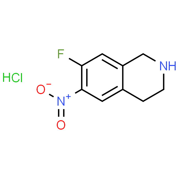 7-Fluoro-6-nitro-1,2,3,4-tetrahydroisoquinoline hydrochloride