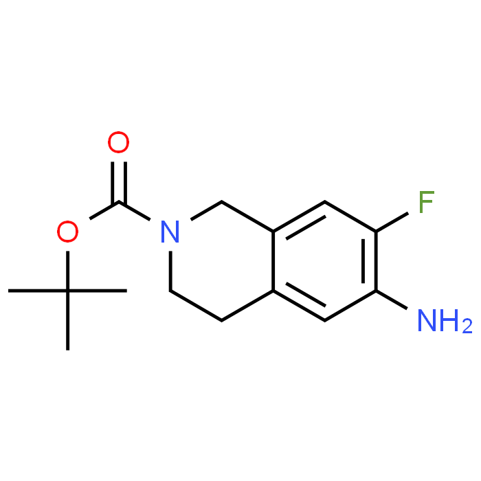 tert-Butyl 6-amino-7-fluoro-3,4-dihydroisoquinoline-2(1H)-carboxylate