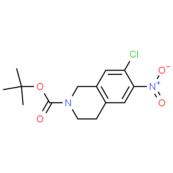 tert-Butyl 7-chloro-6-nitro-3,4-dihydroisoquinoline-2(1H)-carboxylate