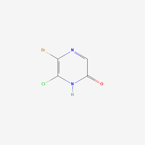 5-Bromo-6-chloropyrazin-2(1H)-one