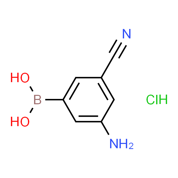 (3-Amino-5-cyanophenyl)boronic acid hydrochloride