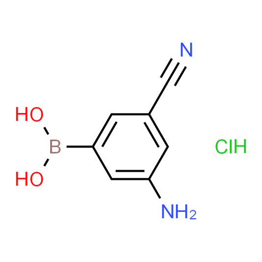 (3-Amino-5-cyanophenyl)boronic acid hydrochloride