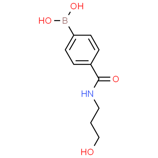 (4-((3-Hydroxypropyl)carbamoyl)phenyl)boronic acid