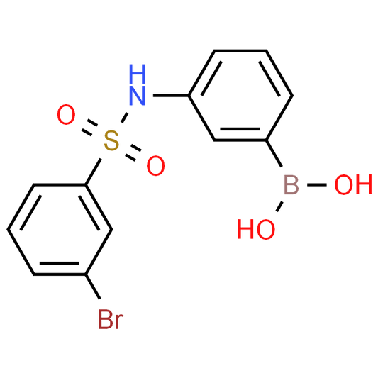 (3-((3-Bromophenyl)sulfonamido)phenyl)boronic acid