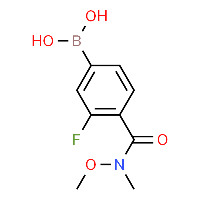 (3-Fluoro-4-(methoxy(methyl)carbamoyl)phenyl)boronic acid