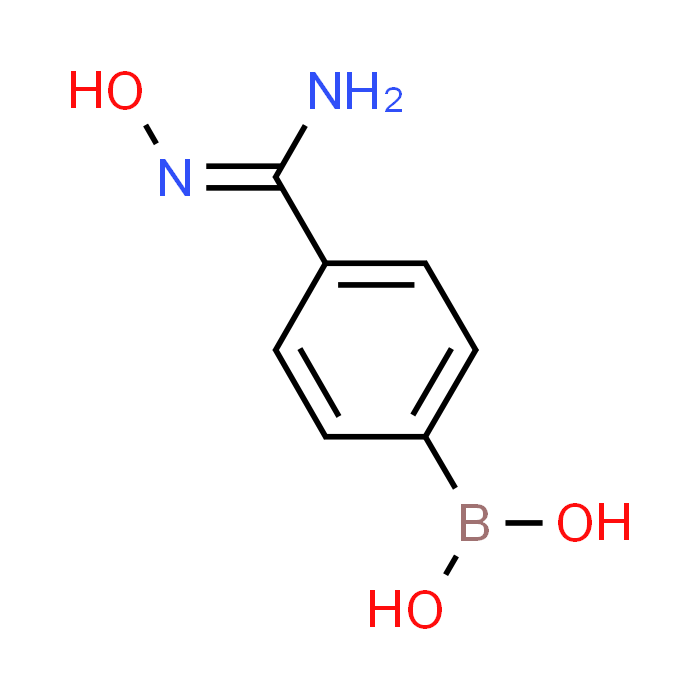 (4-(N'-Hydroxycarbamimidoyl)phenyl)boronic acid