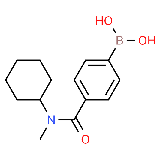 (4-(Cyclohexyl(methyl)carbamoyl)phenyl)boronic acid